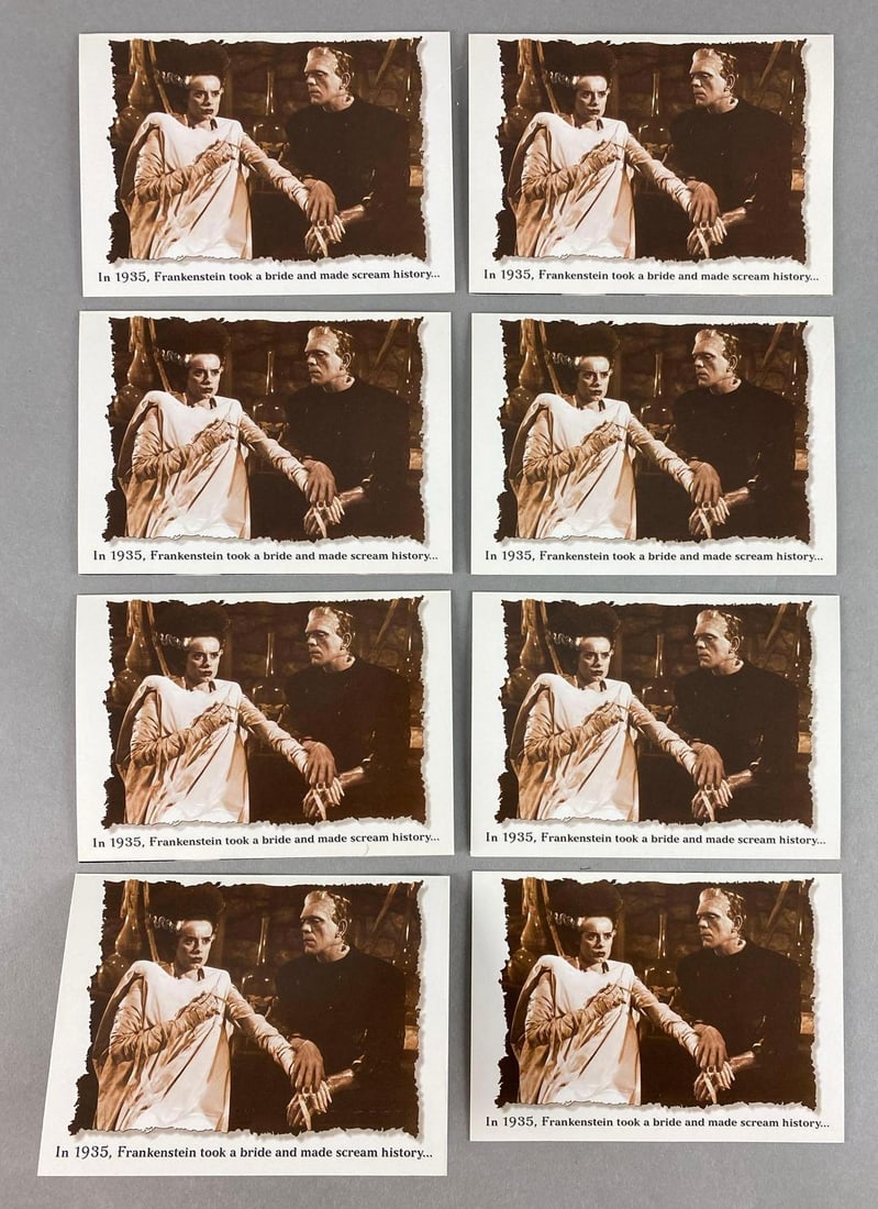 Group of 8 Bride of Chucky Coming Soon Cards (1 of 2)