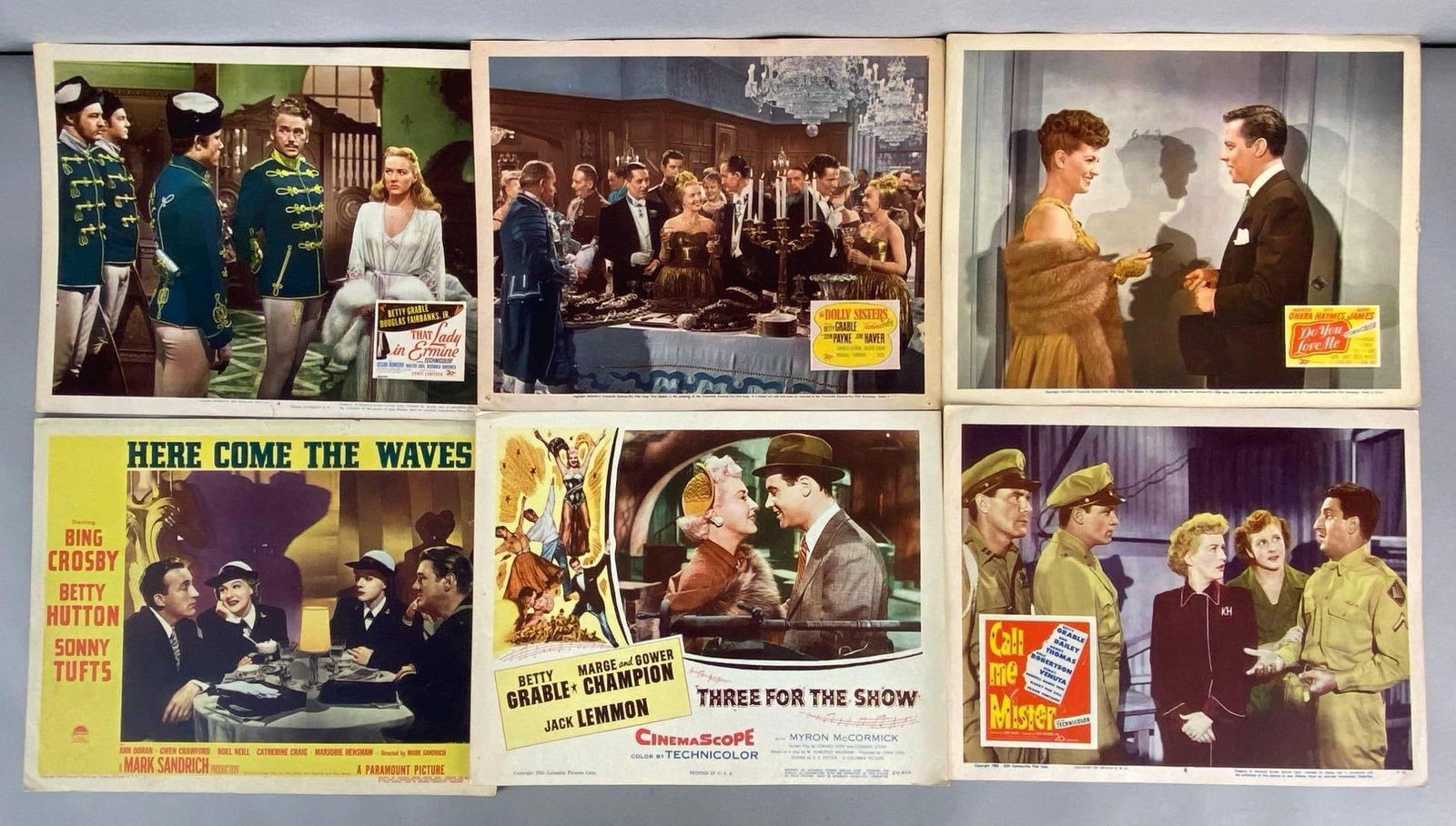 Group of 6 Lobby Cards (1 of 4)