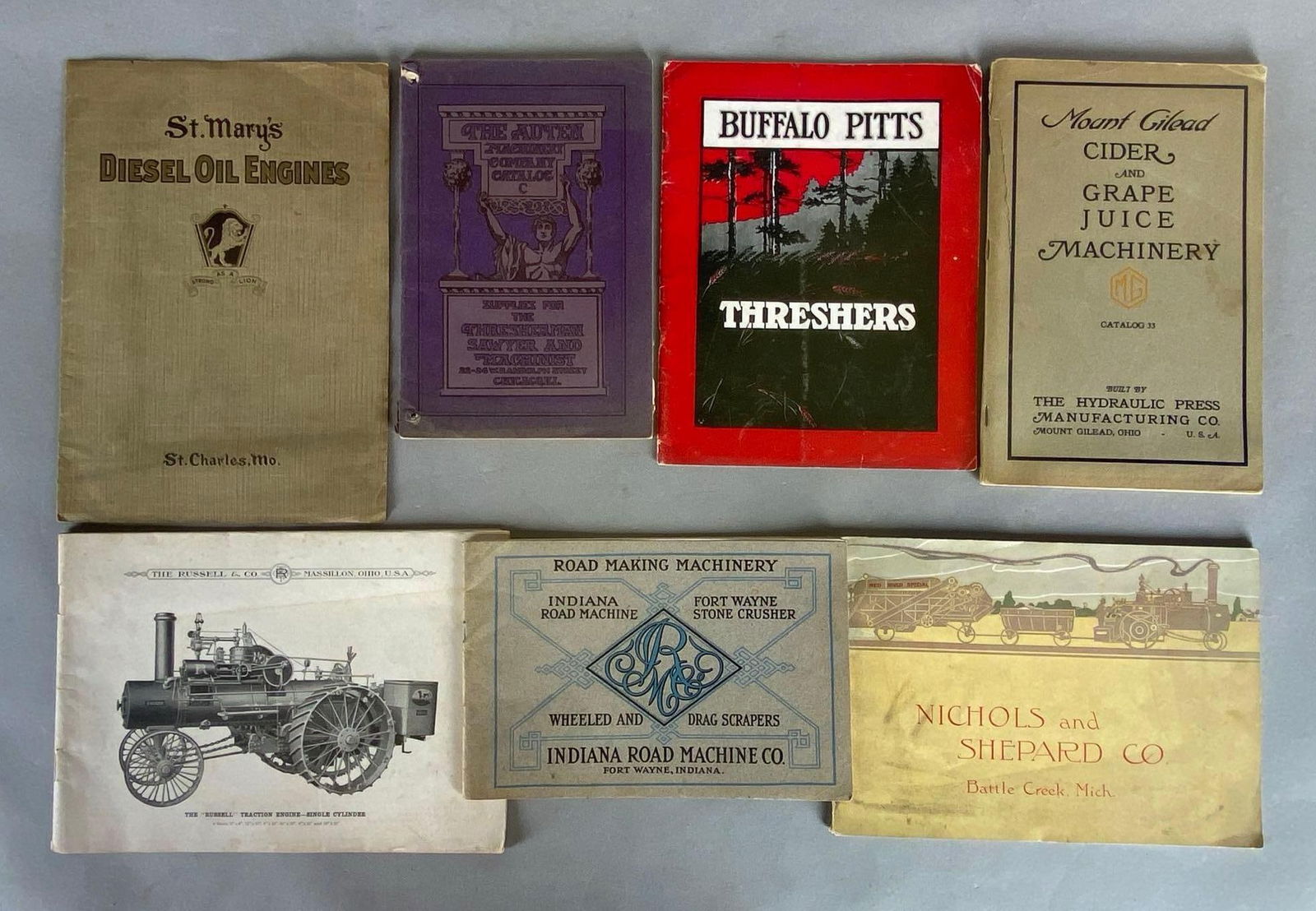 Group of 7 Vintage Machinery Catalogs and More (1 of 4)