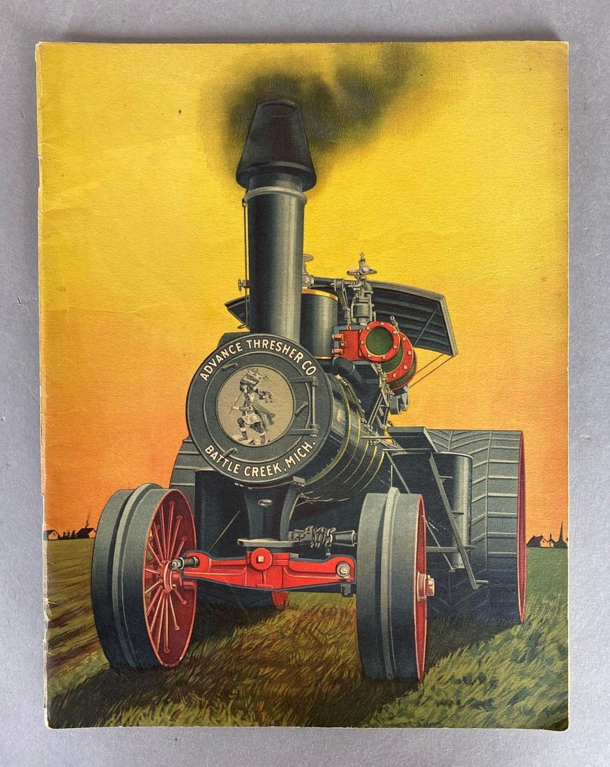 1911-12 Advance Threshing Machinery Yearbook No. 25 (1 of 7)