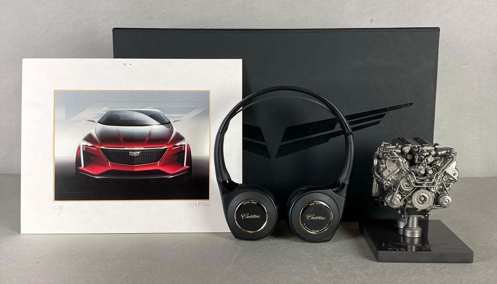Limited 2019 Cadillac Blackwing V8 Engine 3D Printed Model and More (1 of 9)