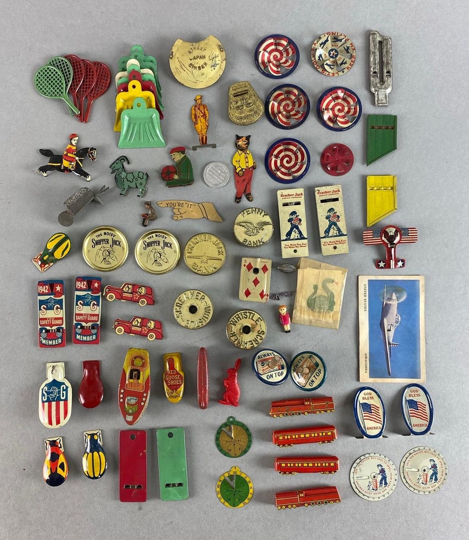 Group of 40+ Cracker Jacks Prizes and More (1 of 3)