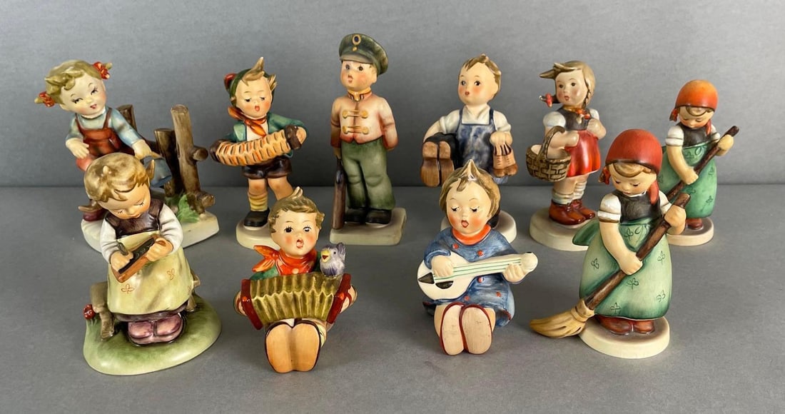 Group of 10 Hummel Figurines (1 of 5)