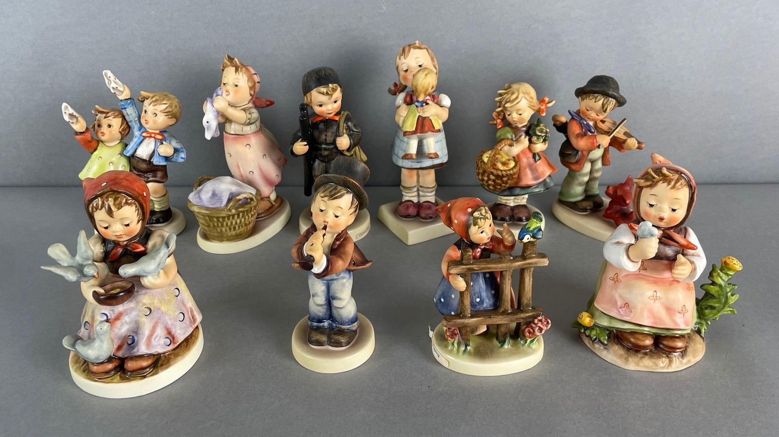 Group of 10 Hummel Figurines (1 of 5)