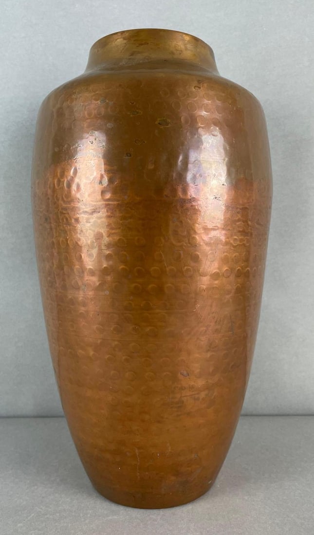 MCM Hammered Copper Vase (1 of 4)
