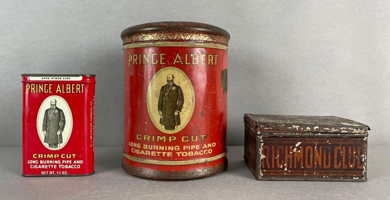 Group of 3 Tobacco Advertising Tins (1 of 6)