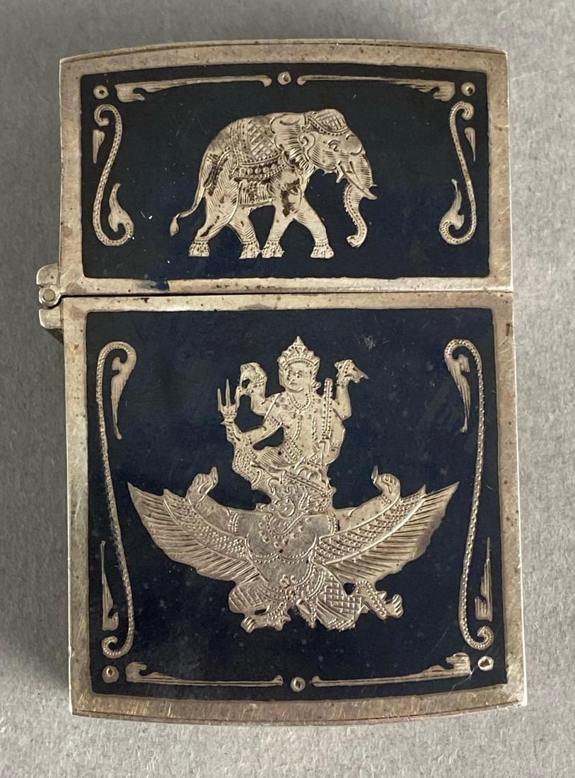Sterling Silver Siam Elephant Lighter (1 of 6)