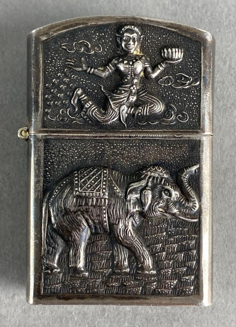 Sterling Silver Siam Elephant Lighter (1 of 5)