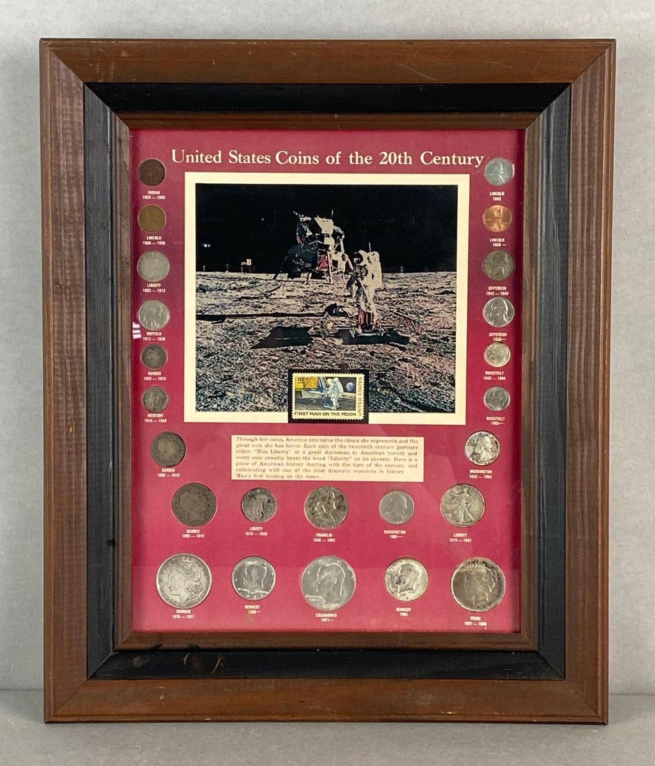 United States Coins of the 20th Century Framed Set (1 of 4)