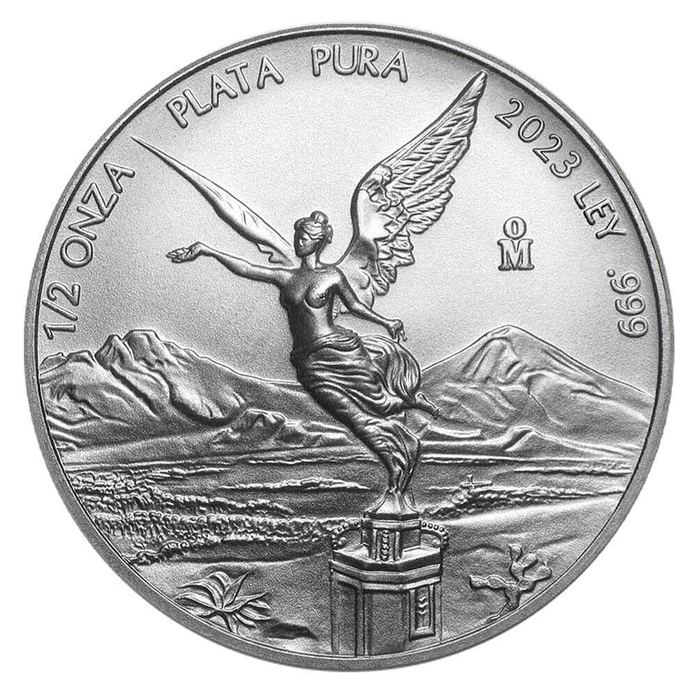 2023 Mexico Libertad 1/2 oz .999 Silver Round (1 of 2)