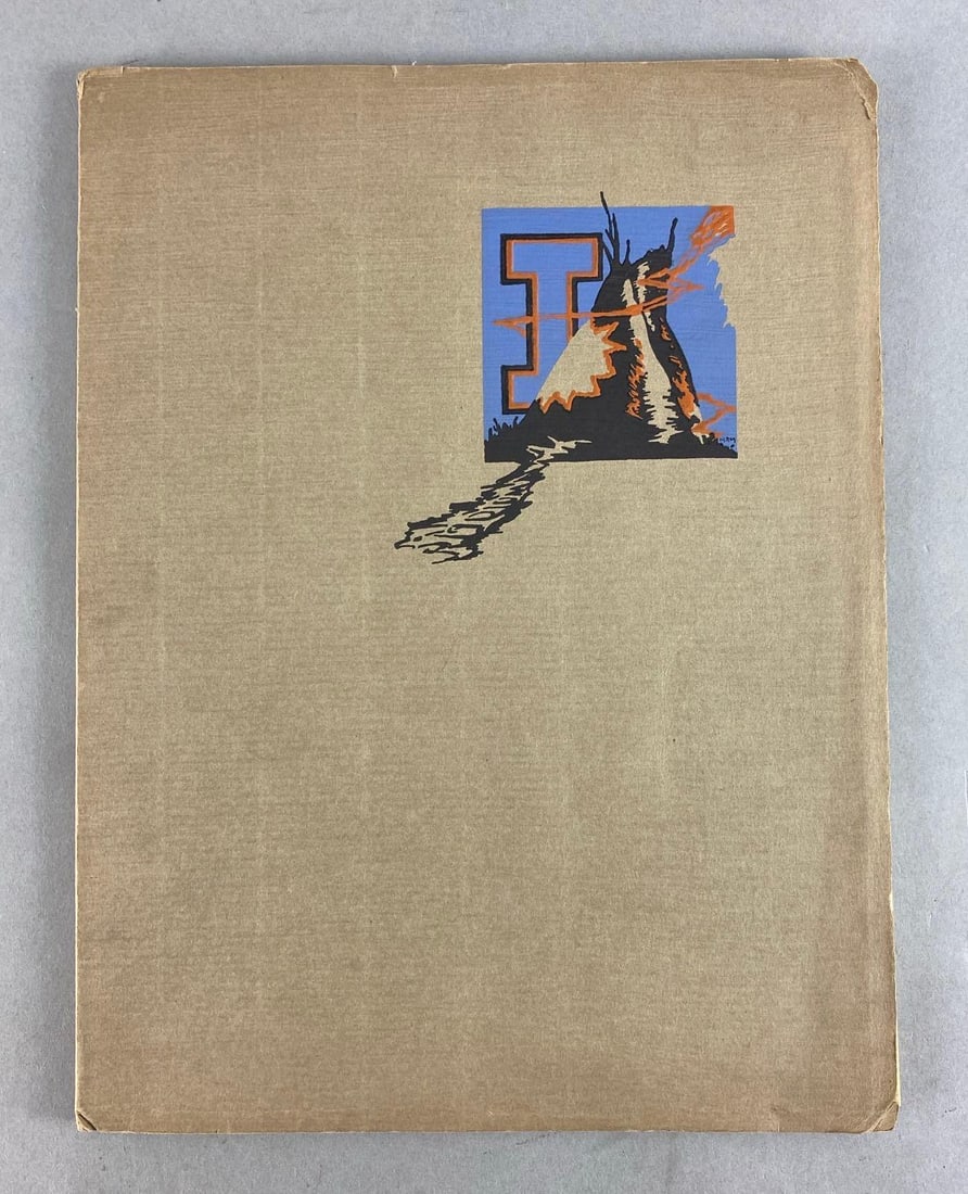 1921 The University of Illinois Memorial Stadium Picture Book (1 of 9)