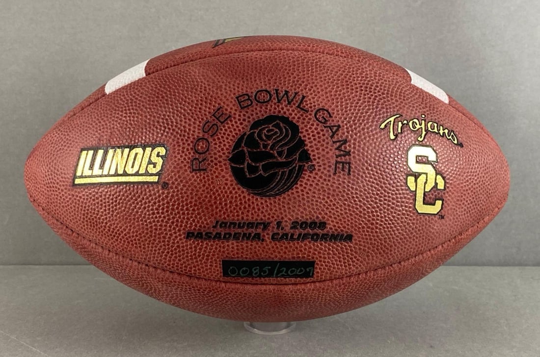 Wilson NCAA 2008 Rose Bowl Game Limited Edition Ball (1 of 3)