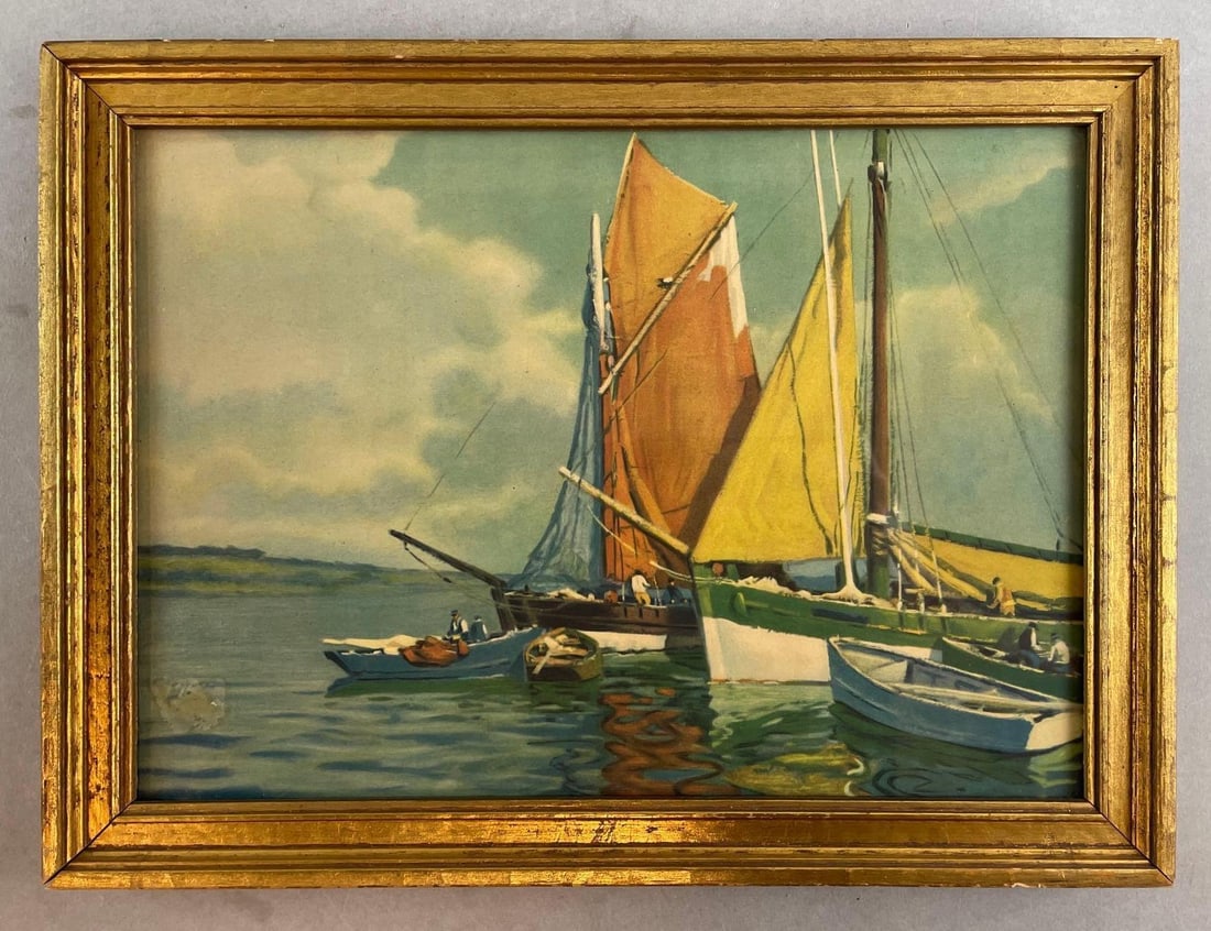 Returning to the Harbor Print (1 of 3)