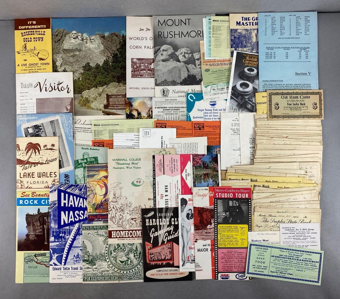Group of 110+ Assorted Advertising Ephemera (1 of 3)