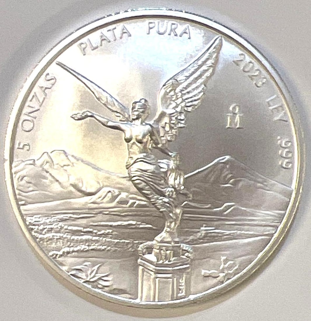 2023 Mexico Libertad 5 oz .999 Silver Round (1 of 2)