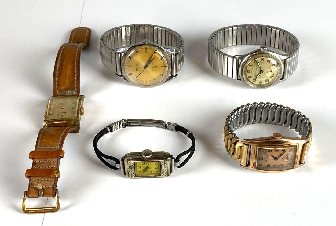 Group of 5 Wristwatches (1 of 4)