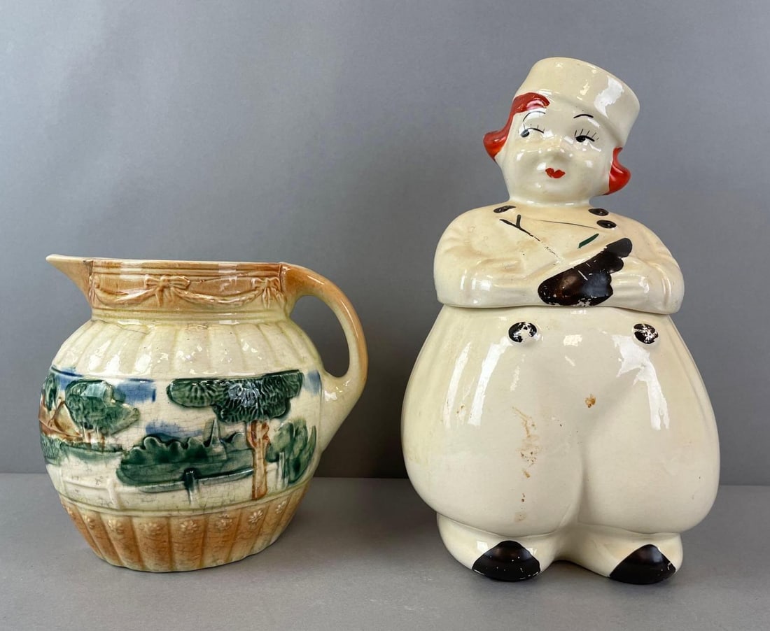 Vintage Pitcher and Cookie Jar (1 of 8)