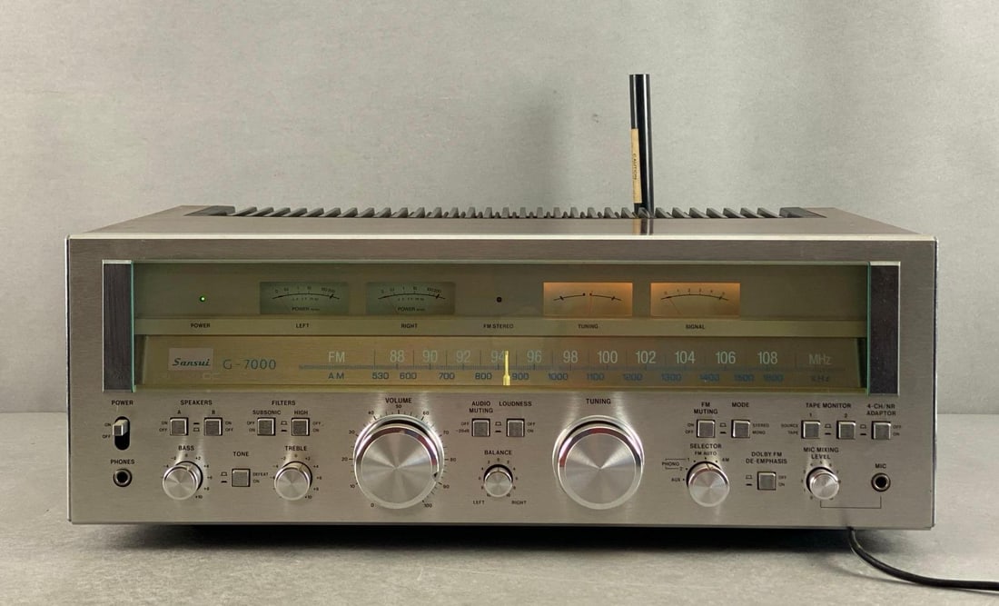 Sansui G-7000 Pure Power DC Stereo Receiver (1 of 5)