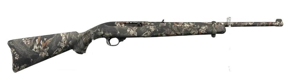 Ruger Model 10/22 .22 LR cal. Semi Auto Rifle with Original Box: Serial Number 256-75882, New with Original Box, Blued Cammo Finish