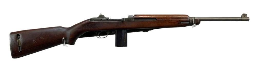 WW2 U.S. Winchester M1 .30 cal. Semi Auto Carbine: Serial Number 5720183, Very Good Condition, All original finish 90% - 94% or better, some dings in wood wear commensurable with percent of finish. In working order. PROFESSIONALLY REFINISHED OR RESTOR