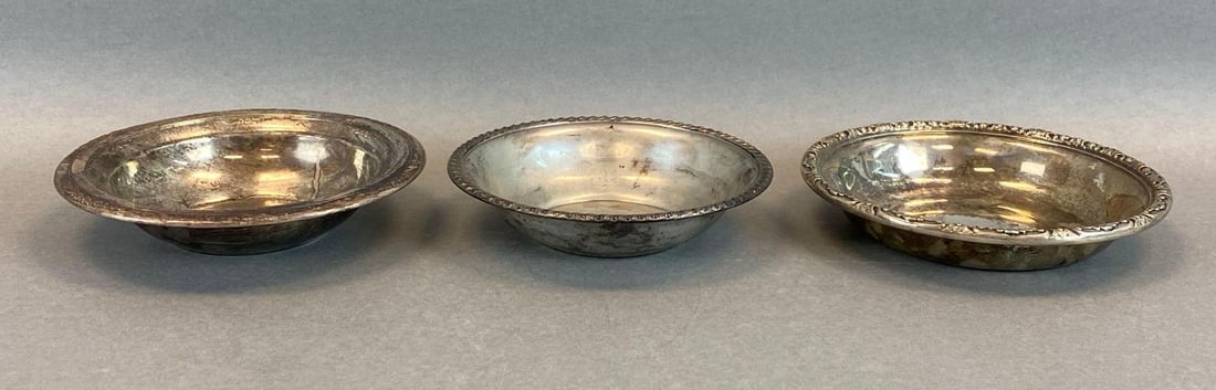 Group of 3 Sterling Silver Bowls (1 of 6)