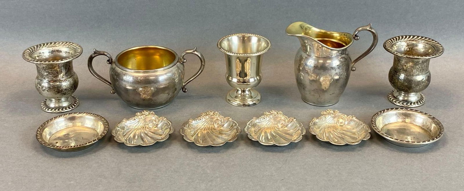 Group of 11 Sterling Silver Dinnerware (1 of 3)