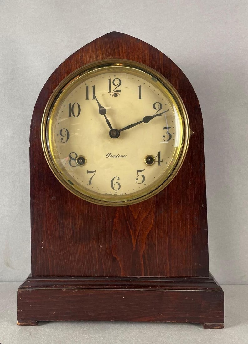Sessions Windup Mantle Clock Auction