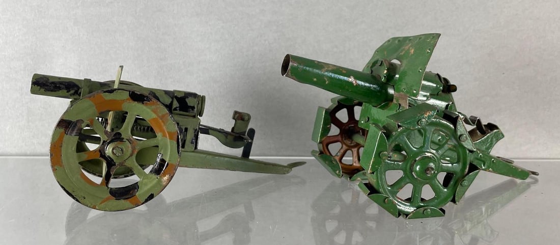 Group of 2 Vintage Artillery Toy Cannons (1 of 6)