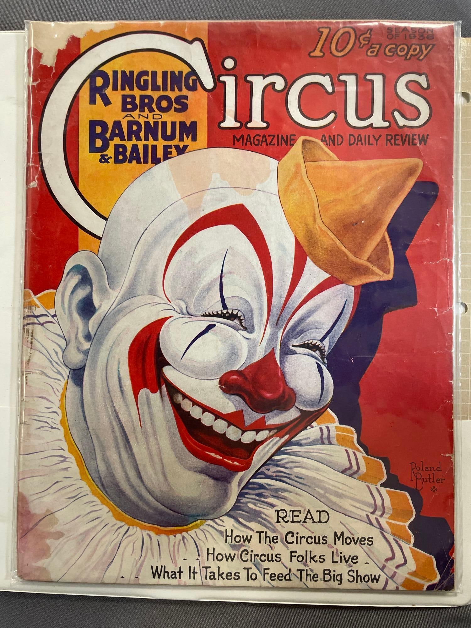 Group of 40+ Circus Photos (1 of 10)