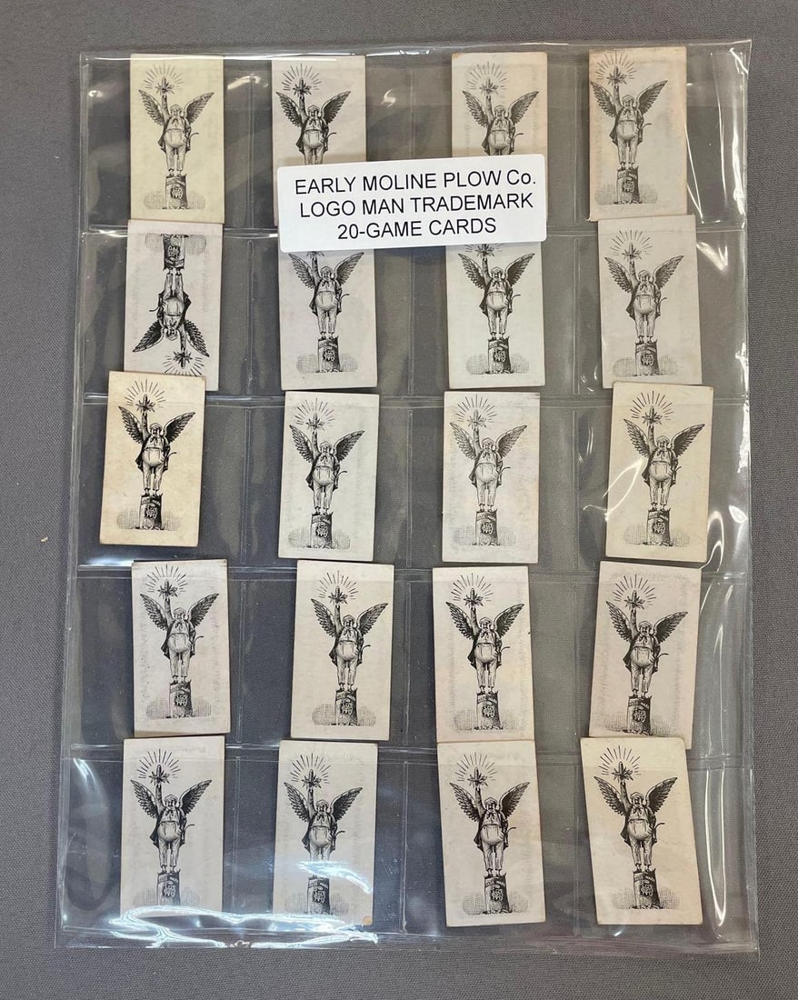 Group of 20 Vintage Moline Plow Co. Game Cards (1 of 2)