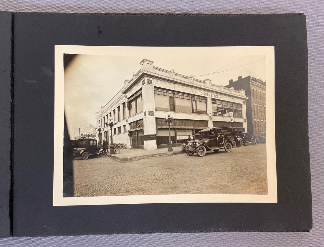 Album of 20+ 1923 Waterloo Evening Courier Workplace Photos (1 of 8)