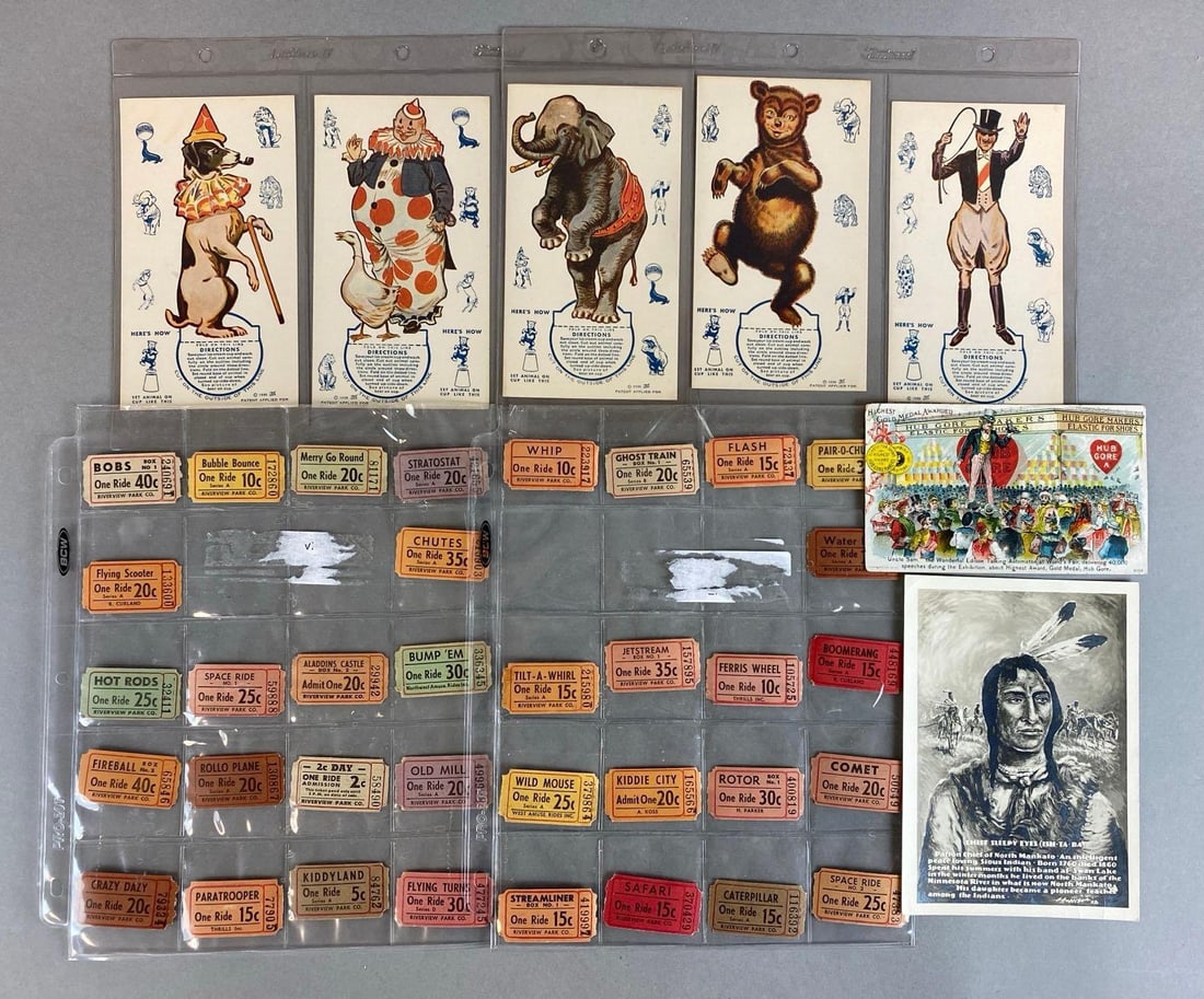 Group of 40+ Assorted Circus Tickets and More (1 of 3)