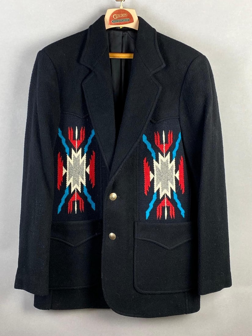 Golden Pioneer Wear Black Wool Jacket (1 of 6)