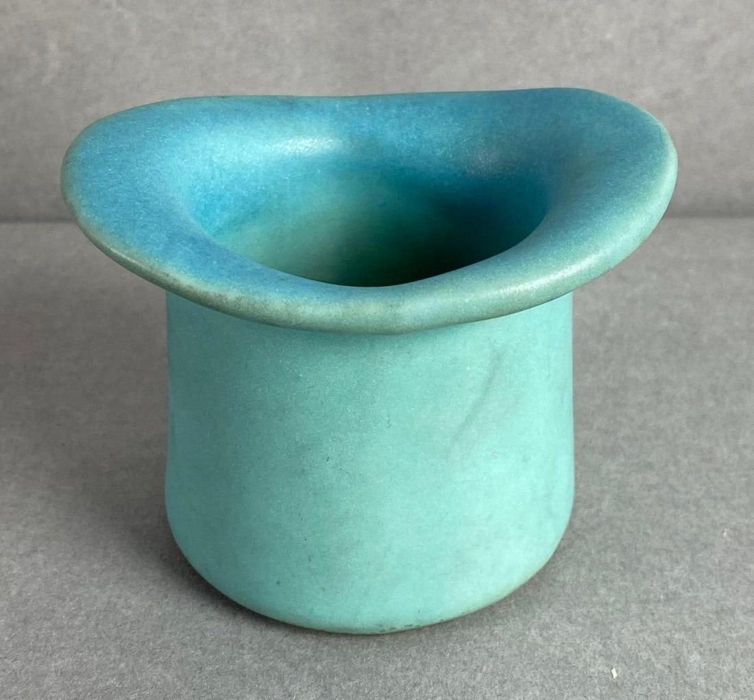 Van Briggle Art Pottery Hat Toothpick Holder (1 of 5)