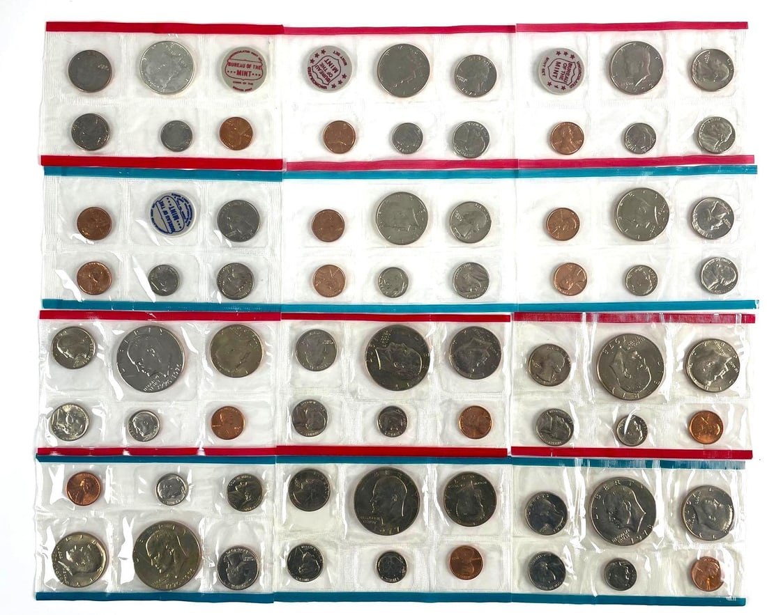 Group of 6 U.S. Mint Uncirculated Coin Sets (1 of 3)