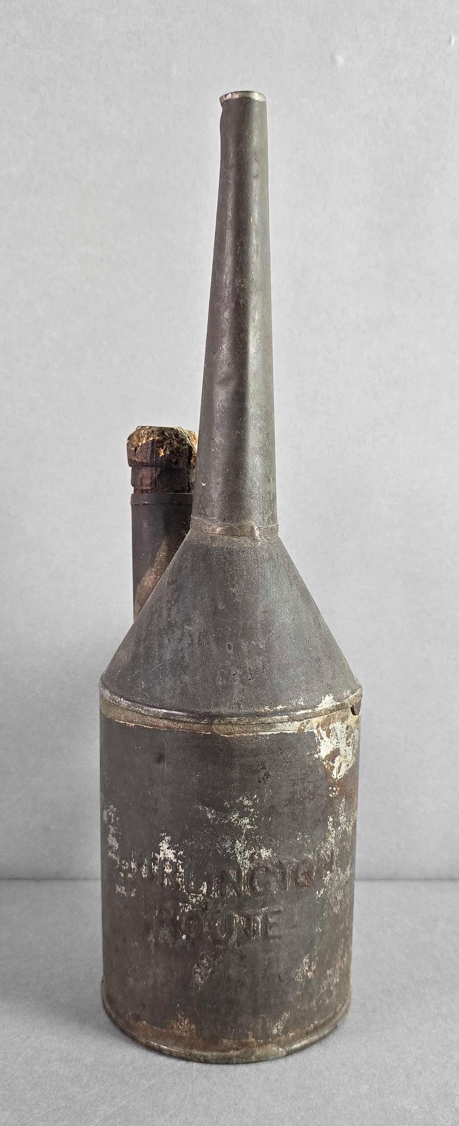 Burlington Route Railroad Oiling Can (1 of 5)