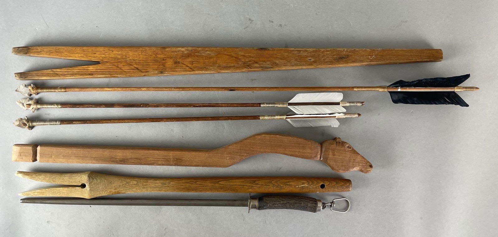 Group of 7 Primitive Tools (1 of 4)