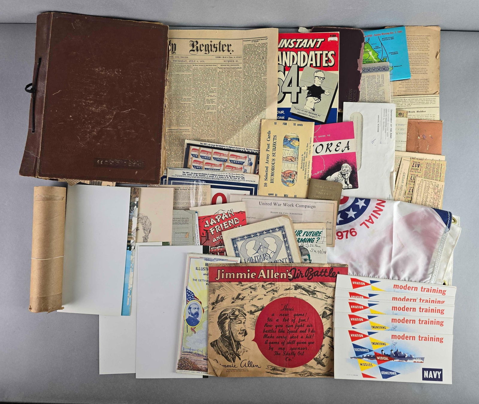 Group of 40+ Wartime Ephemera (1 of 3)