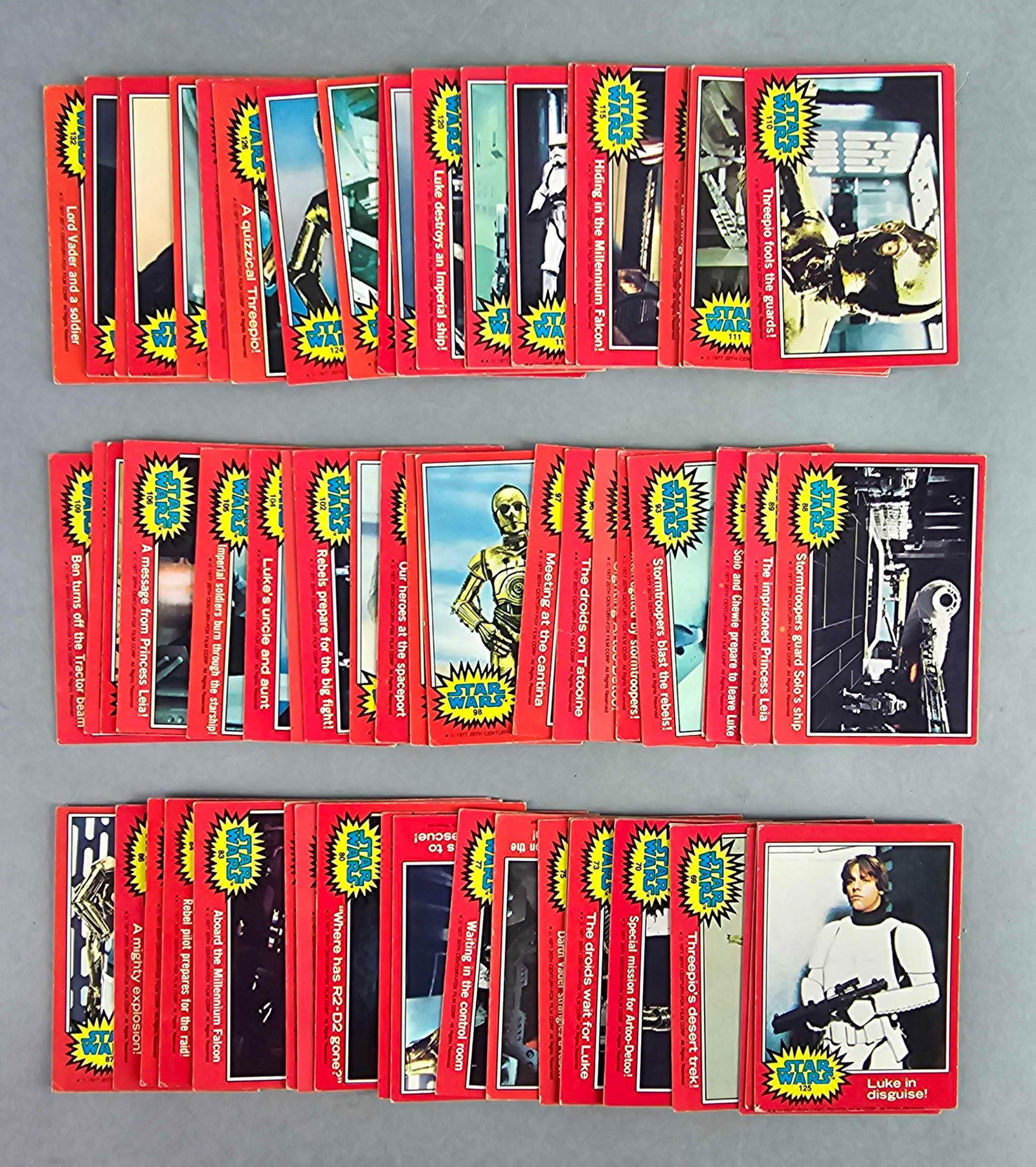 Group of 60+ Star Wars Trading Cards (1 of 3)