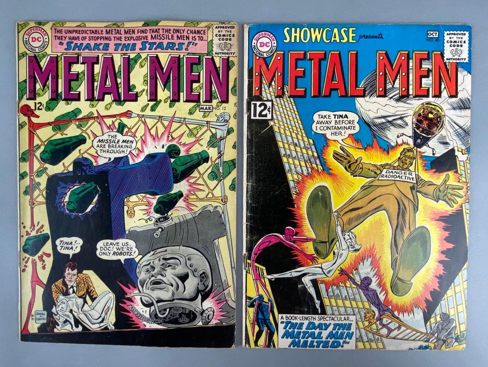 Group of 2 DC Metal Men Comic Books (1 of 10)