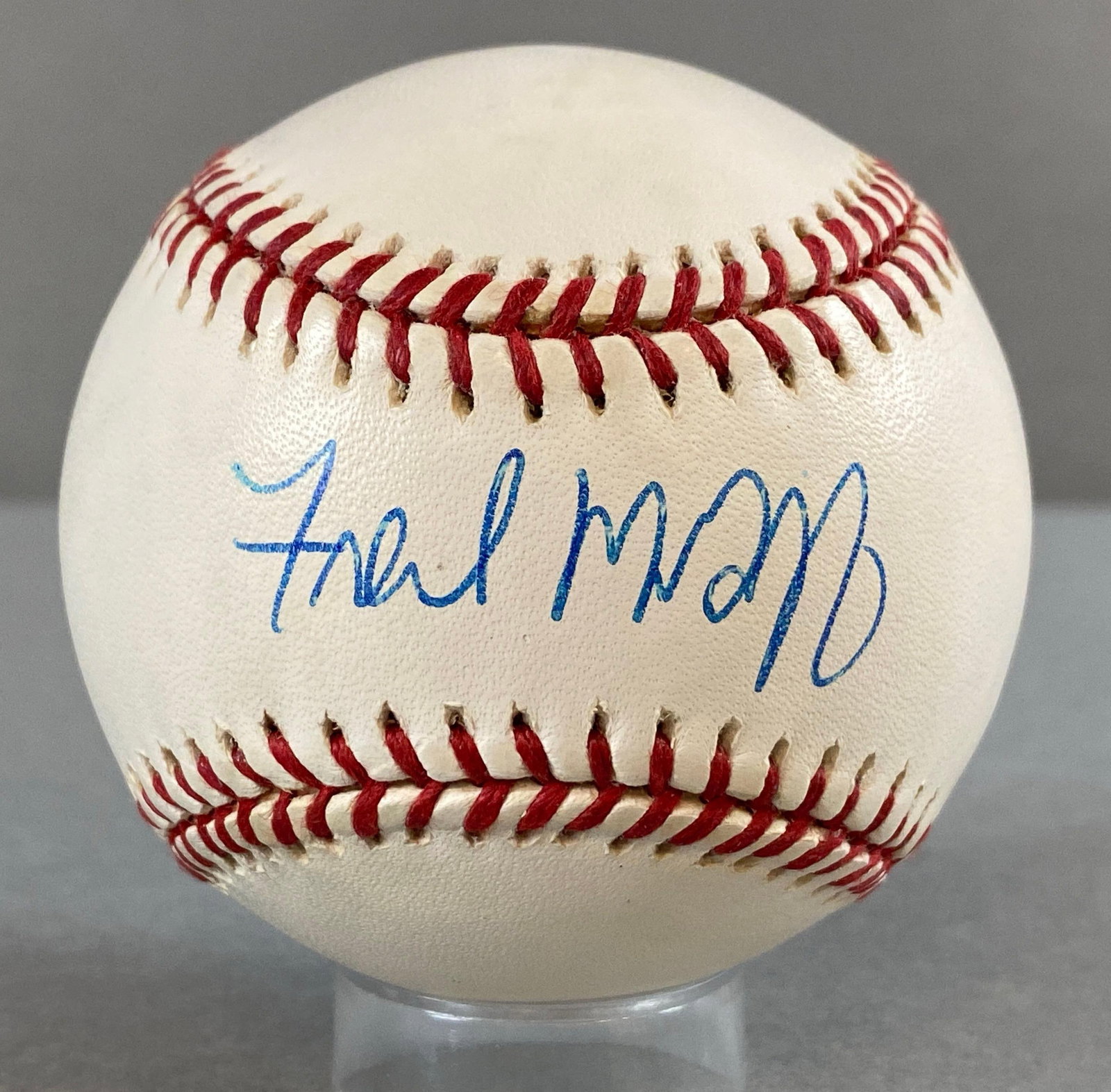Fed McGriff Signed Official MLB Rawlings Selig Baseball: Autographed Fred McGriff, We guarantee this to pass a 3rd party authentication, Case included