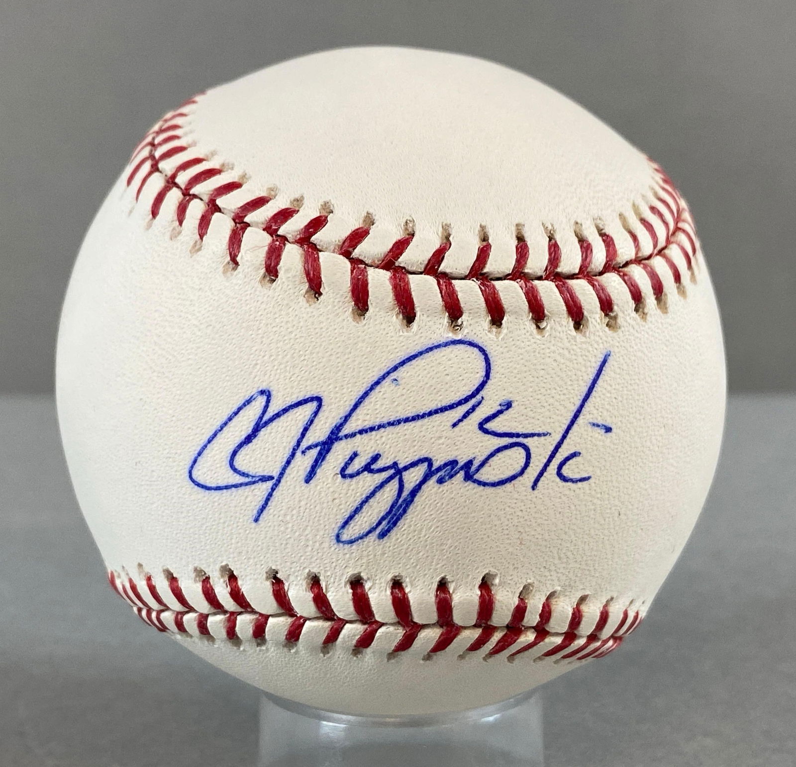 AJ Pierzynski Signed Official MLB Rawlings Selig Baseball: Autographed AJ Pierzynski 12, We guarantee this to pass a 3rd party authentication, Case included