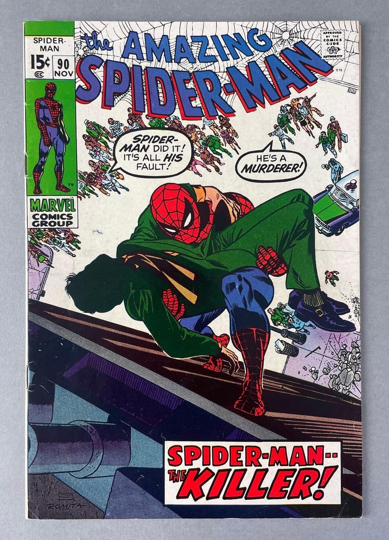 Marvel Comics The Amazing Spider-Man No. 90 (1 of 4)