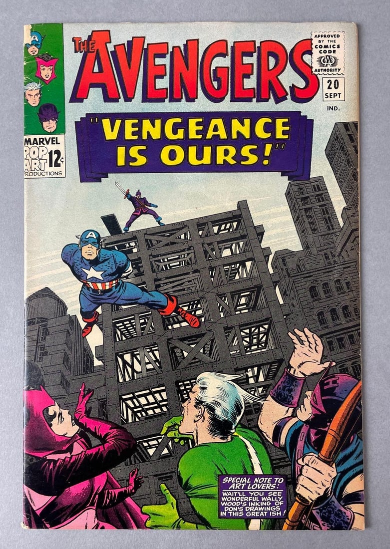 Marvel Comics The Avengers No. 20 (1 of 7)
