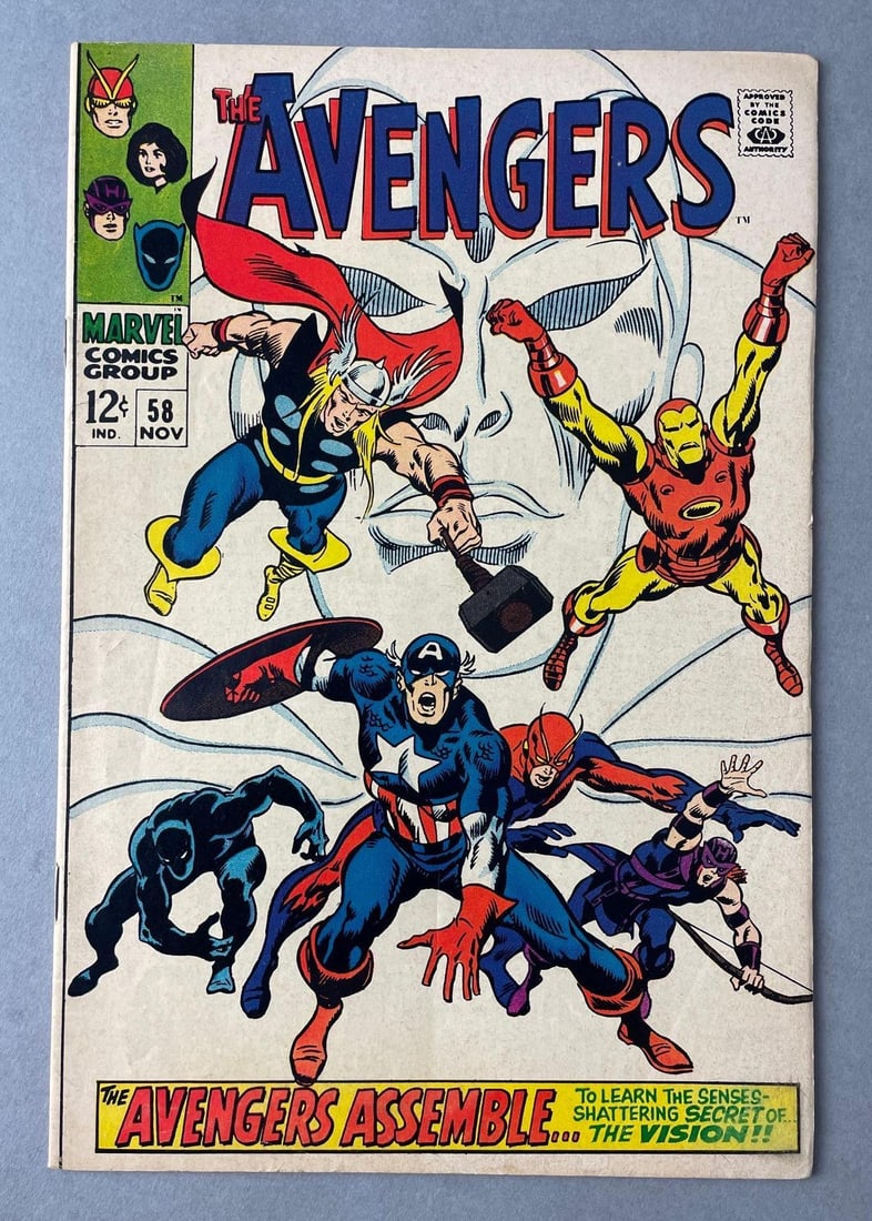 Marvel Comics The Avengers No. 58 (1 of 7)