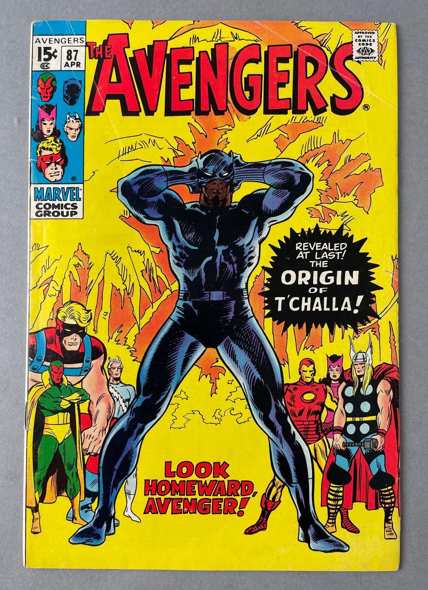 Marvel Comics The Avengers No. 87 (1 of 7)