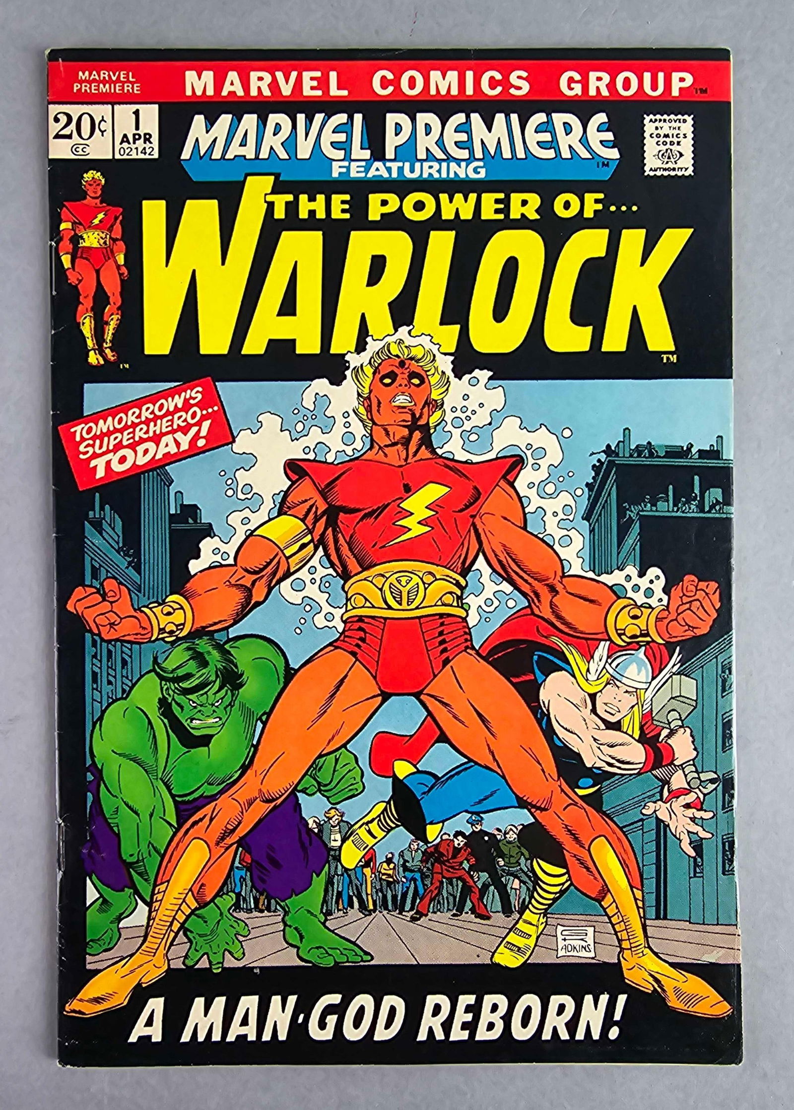 Marvel Comics, Warlock, No. 1 (1 of 8)