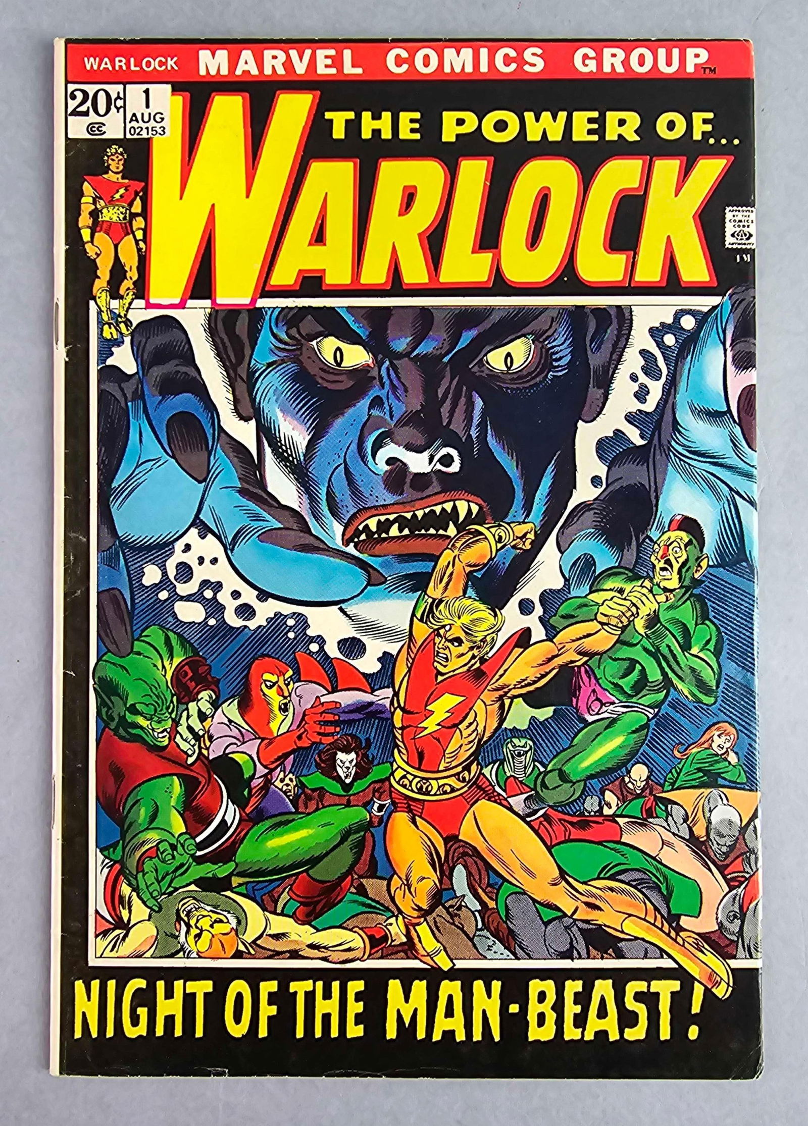 Marvel Comics, Warlock, No. 1 (1 of 8)