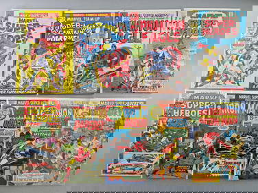 Group of 9 Assorted Marvel Comic Books (1 of 3)