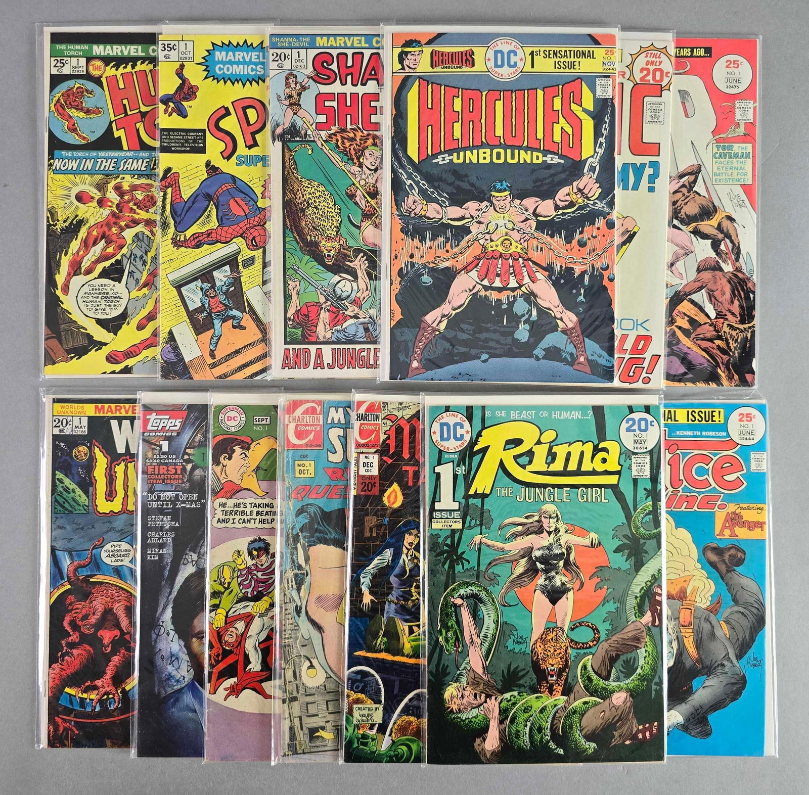 Group of 13 Assorted Marvel Comic Books (1 of 3)